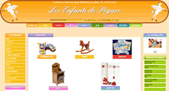 Desktop Screenshot of lesenfantsdepegase.com